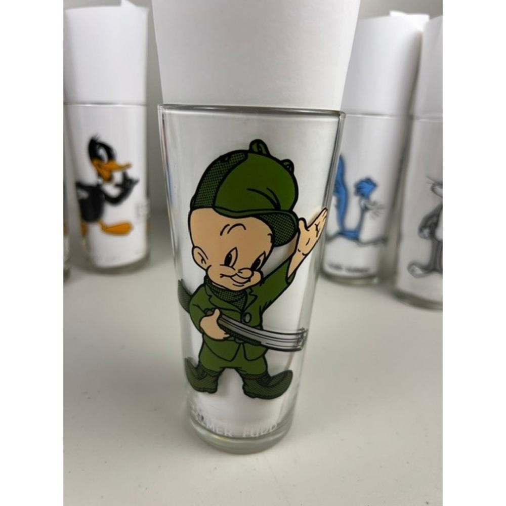 Vintage 1973-1976 Pepsi Looney Tunes Collector Series Glasses Set of 8 WB - Picture 14 of 16